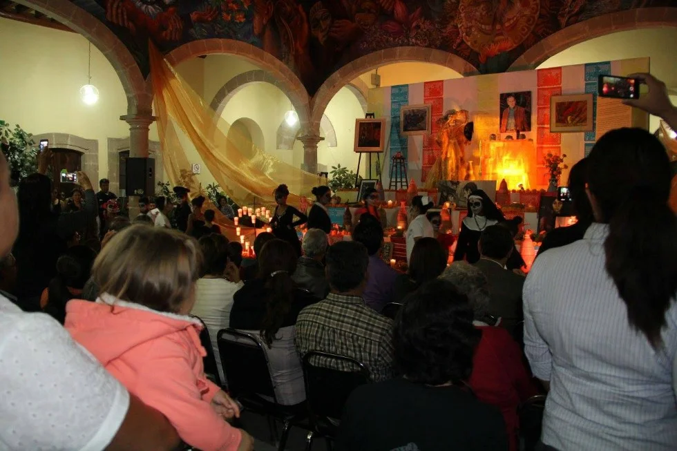altar de muertos casa de la cultura1