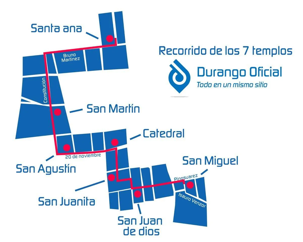 Ruta 7 Templos Durango