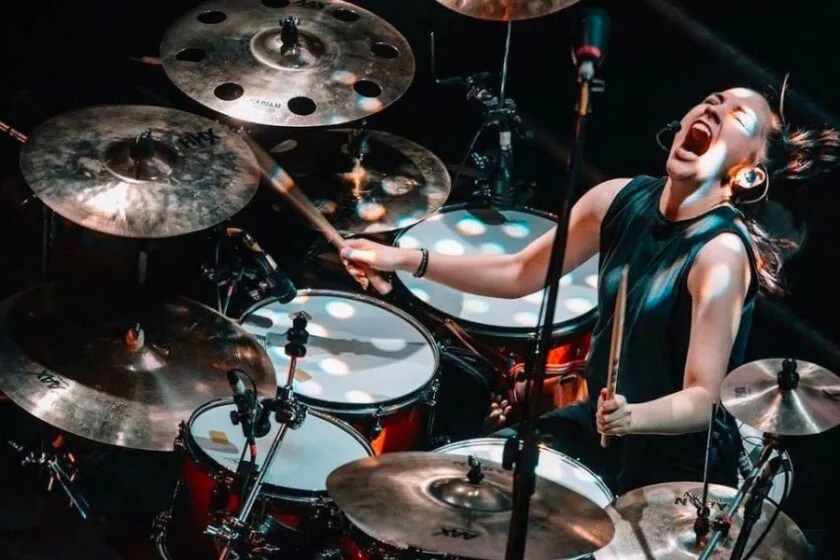 Paulina Villarreal The Warning mejor baterista de rock 2023 Drumeo